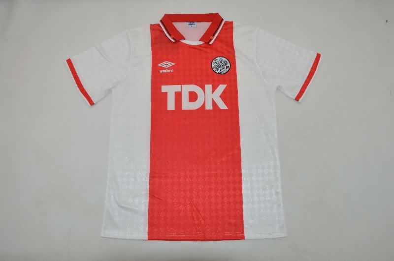 AAA(Thailand) Ajax 1989/91 Home Retro Soccer Jersey