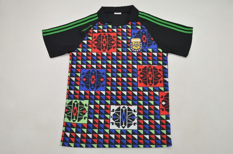 AAA(Thailand) Argentina 1990 Goalkeeper Retro Soccer Jersey