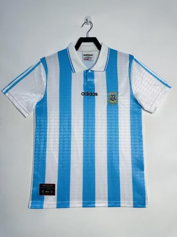 AAA(Thailand) Argentina 1994 Home Retro Soccer Jersey