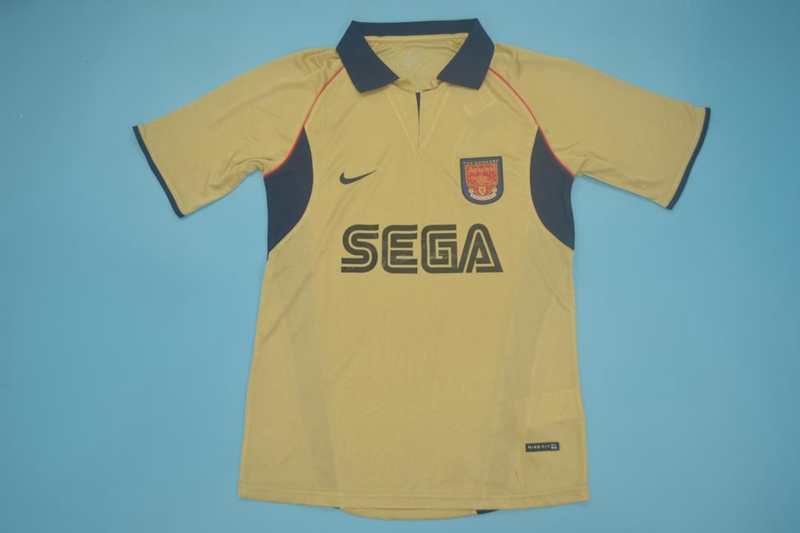 AAA(Thailand) Arsenal 2001/02 Away Retro Soccer Jersey