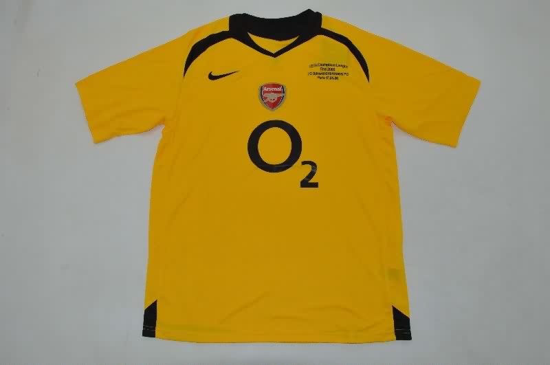 AAA(Thailand) Arsenal 2005/06 Away Final Retro Soccer Jersey