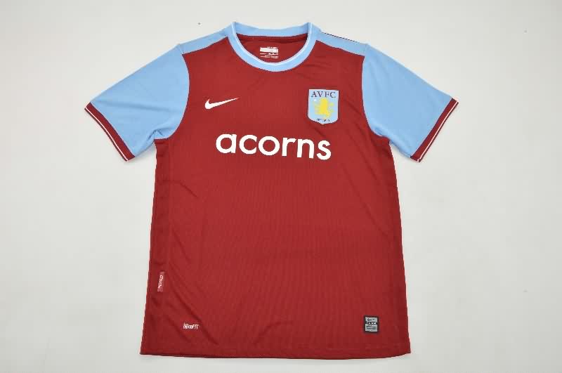 AAA(Thailand) Aston Villa 2009/10 Home Retro Soccer Jersey