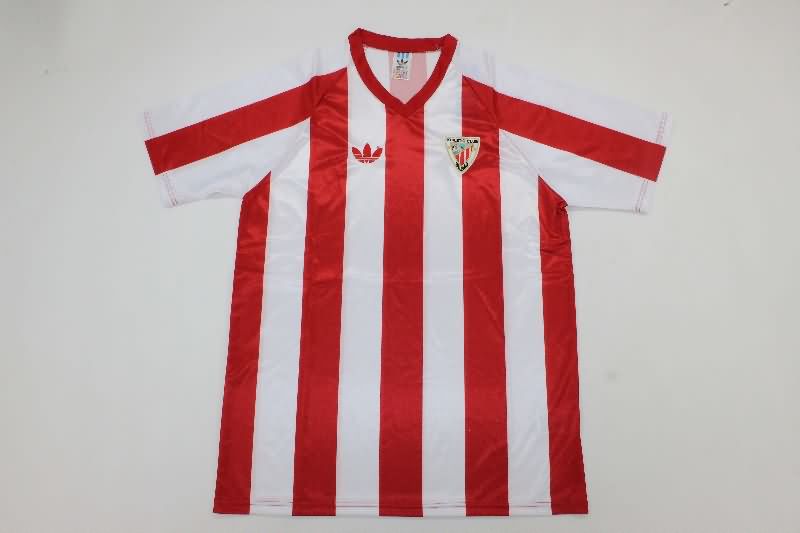 AAA(Thailand) Athletic Bilbao 1986/87 Home Retro Soccer Jersey