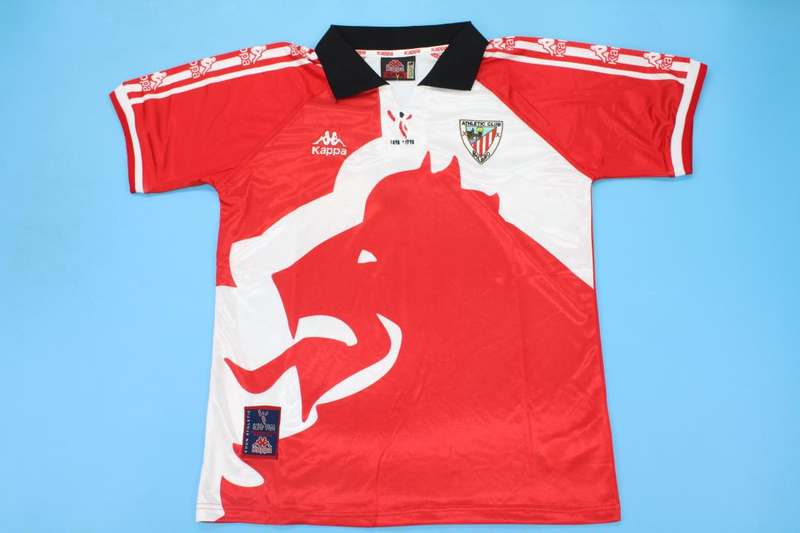 AAA(Thailand) Atletico Bilbao 1997/98 Home Retro Soccer Jersey