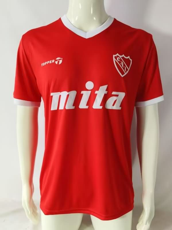 AAA(Thailand) Atletico Independiente 1985/86 Home Retro Soccer Jersey