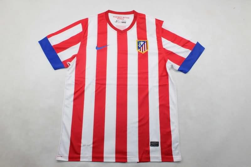 AAA(Thailand) Atletico Madrid 2012/13 Home Retro Soccer Jersey