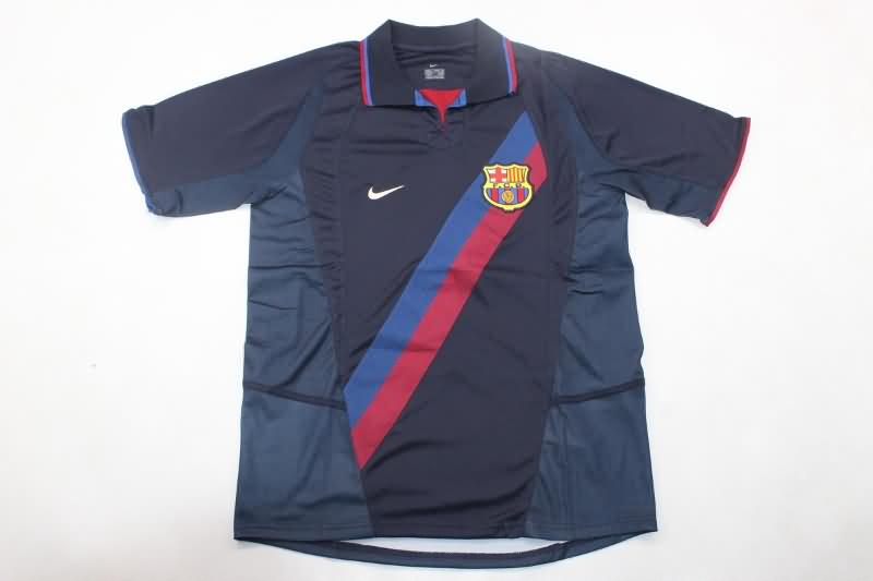 AAA(Thailand) Barcelona 2002/03 Third Retro Soccer Jersey