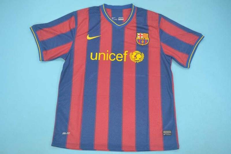 AAA(Thailand) Barcelona 2009/10 Home Retro Soccer Jersey