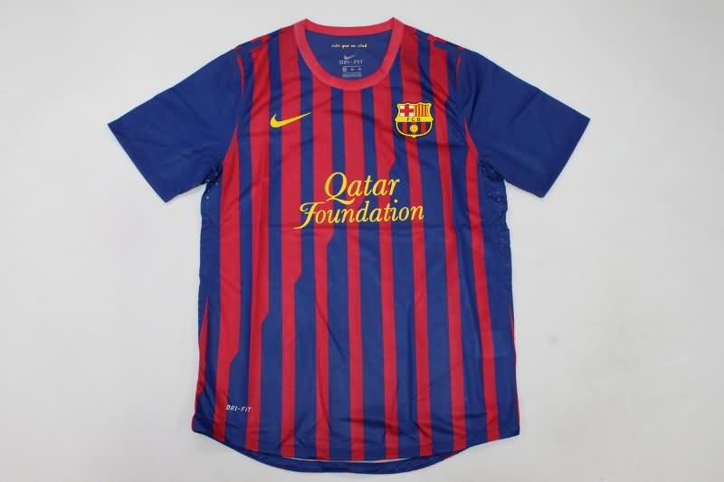 AAA(Thailand) Barcelona 2011/12 Home Retro Soccer Jersey (Player)