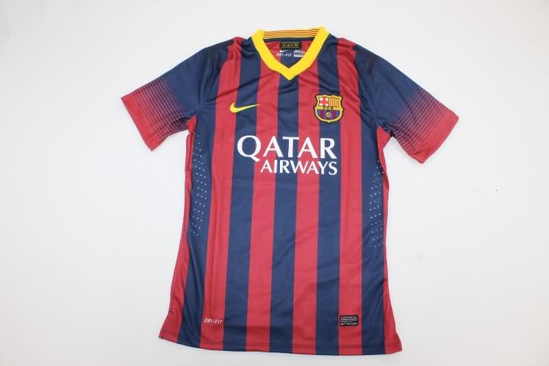 AAA(Thailand) Barcelona 2013/14 Home Retro Soccer Jersey (Player)