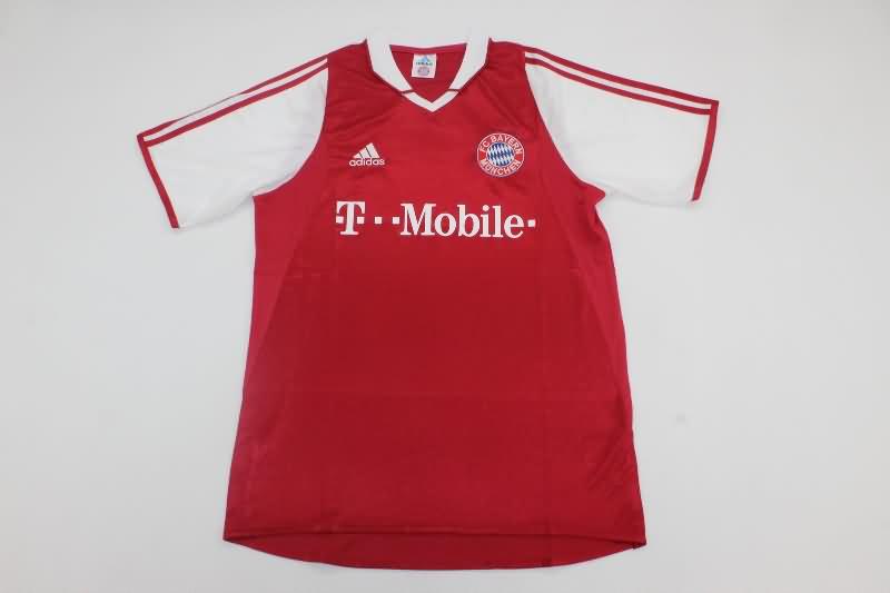 AAA(Thailand) Bayern Munich 2003/2004 Home Retro Soccer Jersey