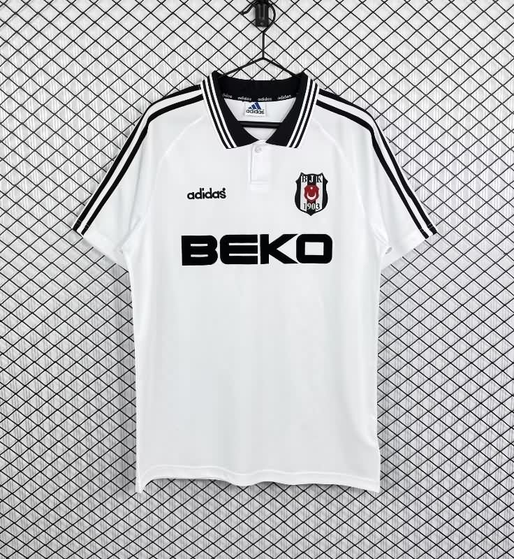 AAA(Thailand) Besiktas 1996/97 Home Retro Soccer Jersey AAA(Thailand) Besiktas 1996/97 Home Retro Soccer Jersey