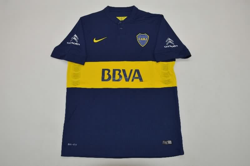AAA(Thailand) Boca Juniors 2014/15 Home Retro Soccer Jersey