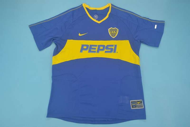 AAA(Thailand) Boca Juniors 2003 Home Soccer Jersey