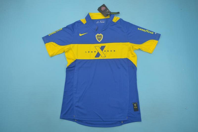 AAA(Thailand) Boca Juniors 2005 Home Soccer Jersey