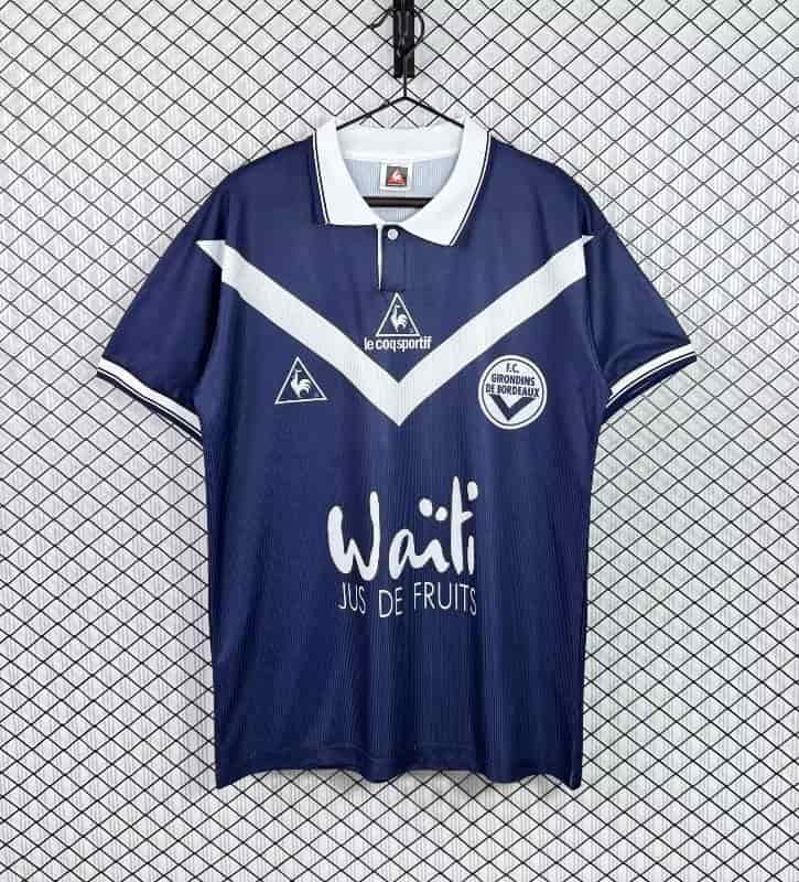 AAA(Thailand) Bordeaux 1998/99 Home Retro Soccer Jersey