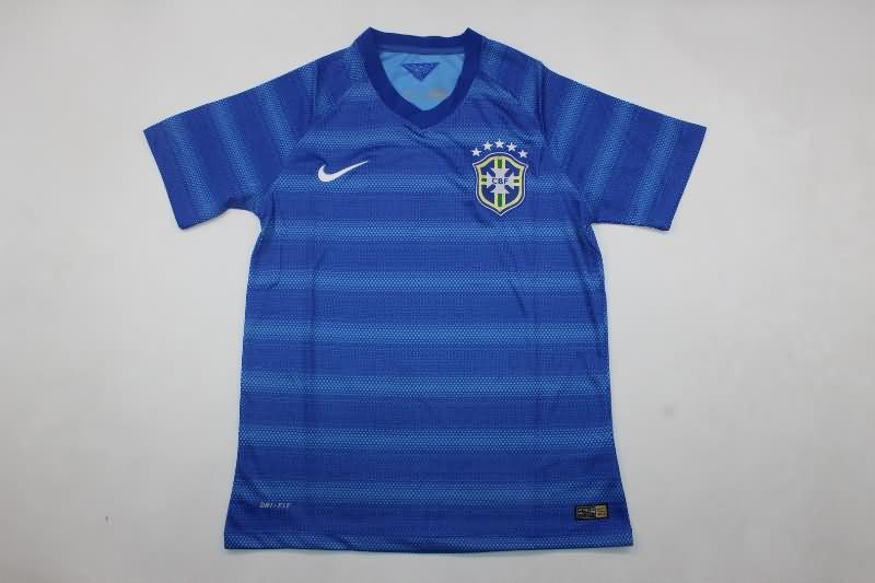 AAA(Thailand) Brazil 2014 Away Retro Soccer Jersey