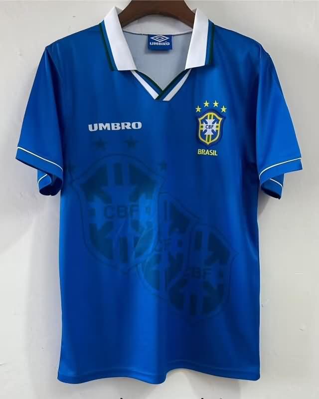 AAA(Thailand) Brazil 1994/95 Away Retro Soccer Jersey