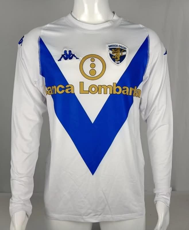 AAA(Thailand) Brescia 2003/04 Away Long Sleeve Retro Soccer Jersey