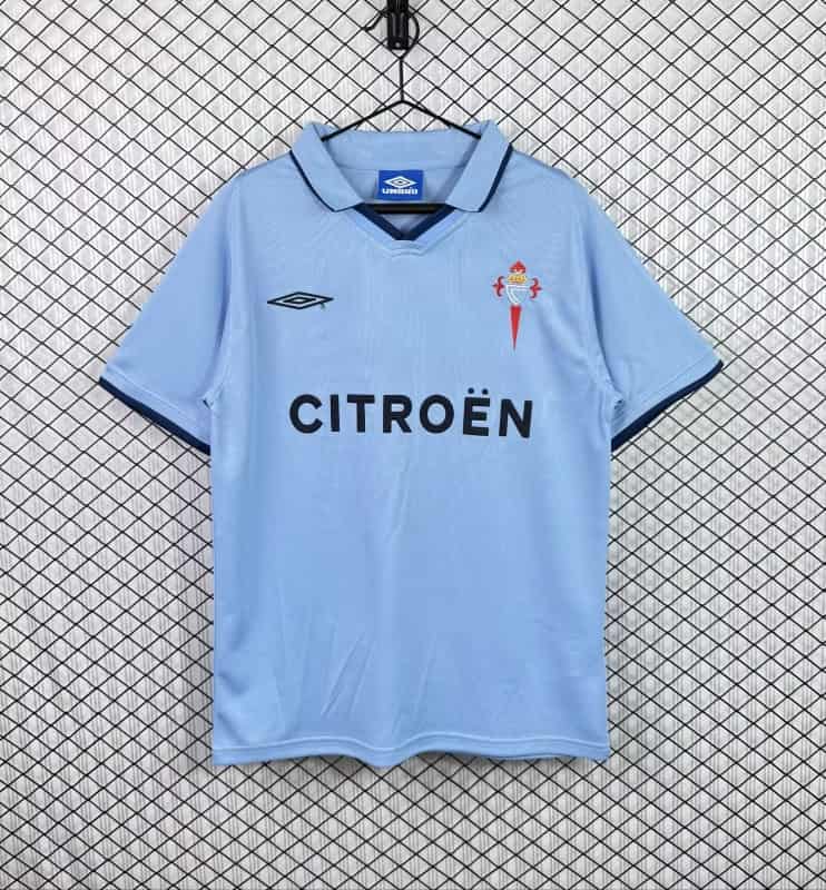 AAA(Thailand) Celta 2001/02 Home Cup Retro Soccer Jersey