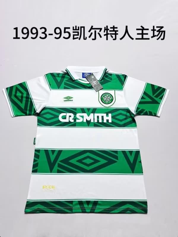 AAA(Thailand) Celtic 1993/95 Home Retro Soccer Jersey