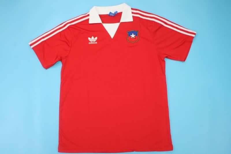 AAA(Thailand) Chile 1982 Home Retro Soccer Jersey