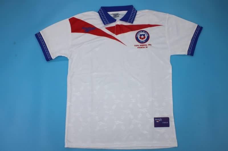 AAA(Thailand) Chile 1998 Away Retro Soccer Jersey