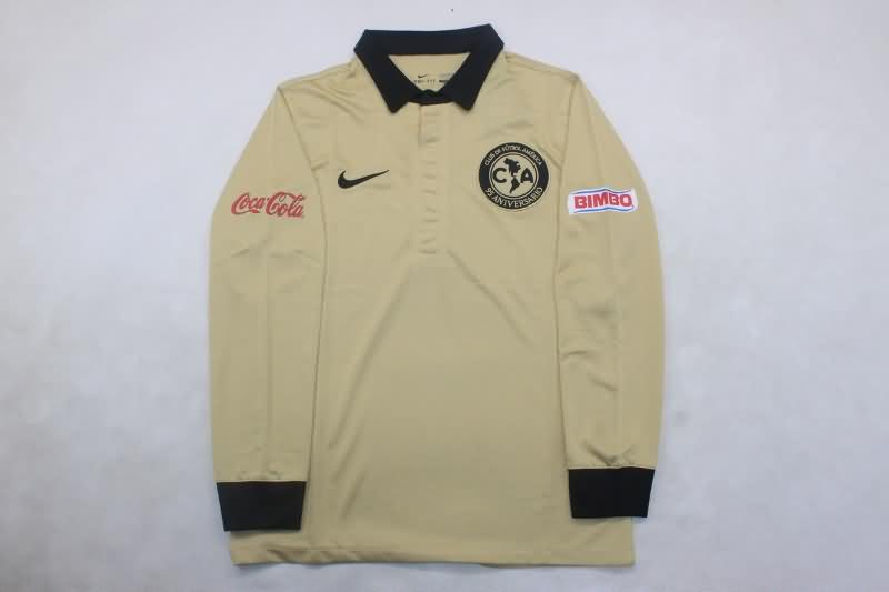 AAA(Thailand) Club America 95th Anniversary Long Sleeve Retro Soccer Jersey