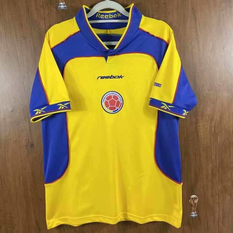 AAA(Thailand) Colombia 2001/02 Home Retro Soccer Jersey