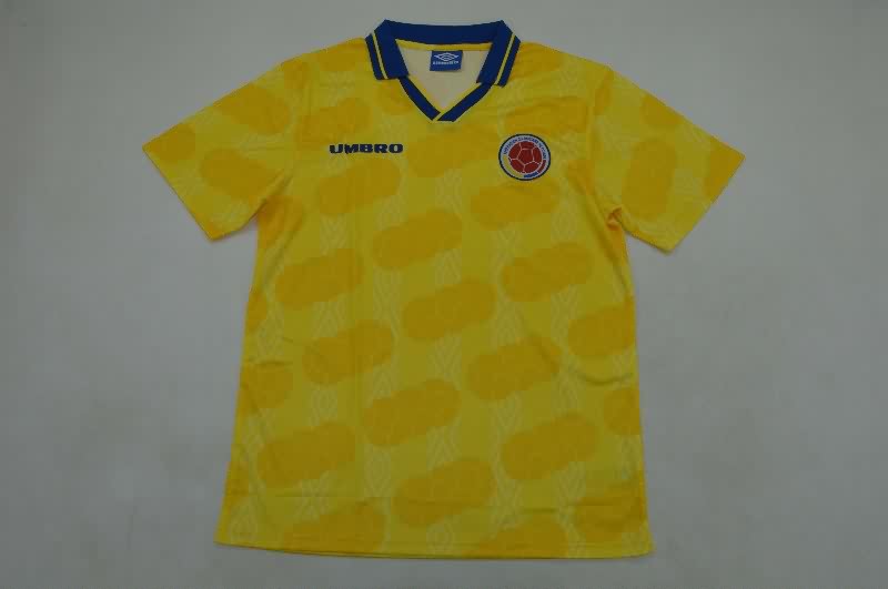 AAA(Thailand) Colombia 1994 Home Retro Soccer Jersey