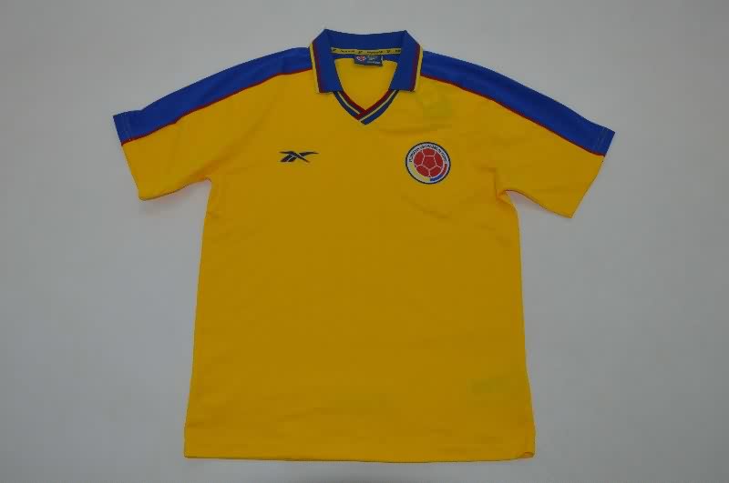 AAA(Thailand) Colombia 1998 Home Retro Soccer Jersey