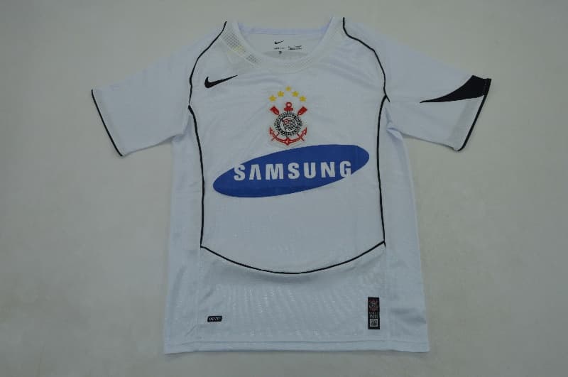 AAA(Thailand) Corinthians 2005 Home Retro Soccer Jersey AAA(Thailand) Corinthians 2005 Home Retro Soccer Jersey