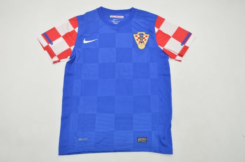 AAA(Thailand) Croatia 2010 Away Retro Soccer Jersey
