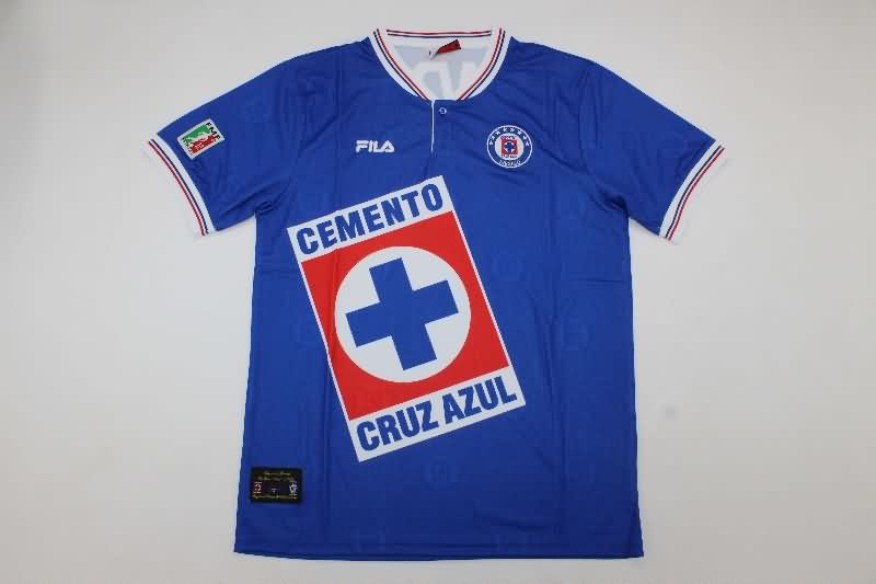 AAA(Thailand) Cruz Azul 1999/00 Home Retro Soccer Jersey