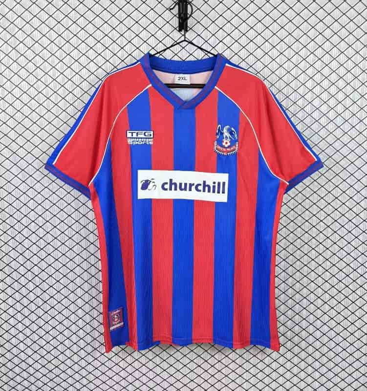 AAA(Thailand) Crystal Palace 1999/00 Home Retro Soccer Jersey