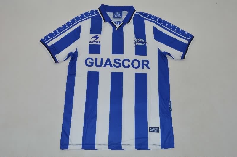 AAA(Thailand) Deportivo Alaves 1998/99 Home Retro Soccer Jersey