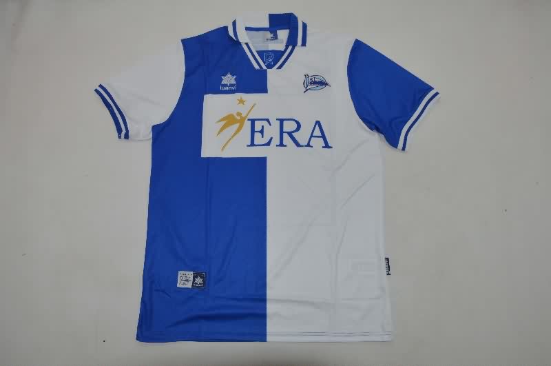 AAA(Thailand) Deportivo Alaves 1999/00 Home Retro Soccer Jersey