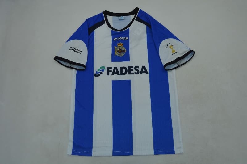 AAA(Thailand) Deportivo La Coruna 2001/02 Home Retro Soccer Jersey