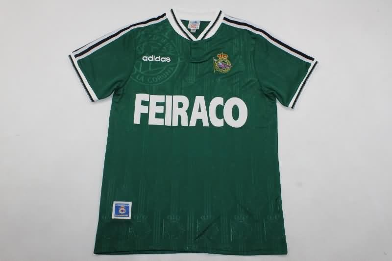 AAA(Thailand) Deportivo La Coruna 1999/00 Away Retro Soccer Jersey