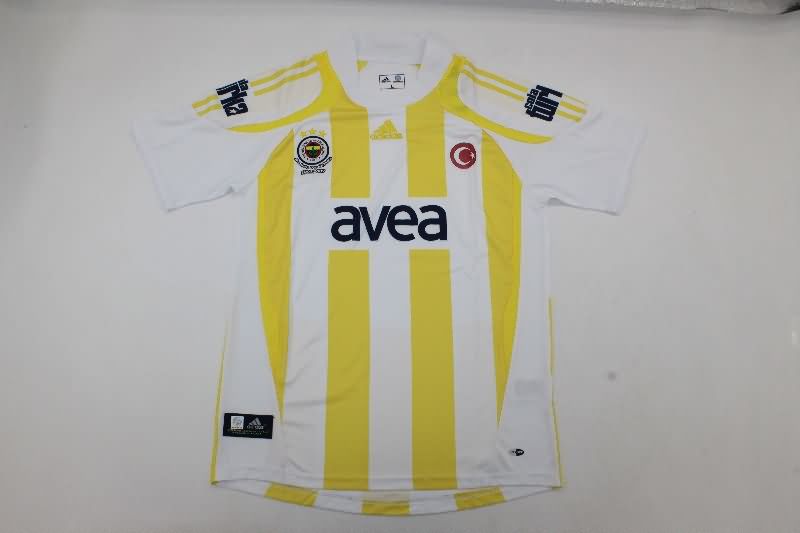 AAA(Thailand) Fenerbahce 2007/08 Away Retro Soccer Jersey