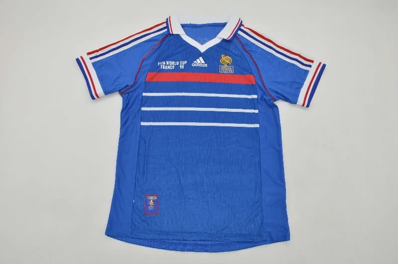 AAA(Thailand) France 1998 Home Retro Soccer Jersey (Player)