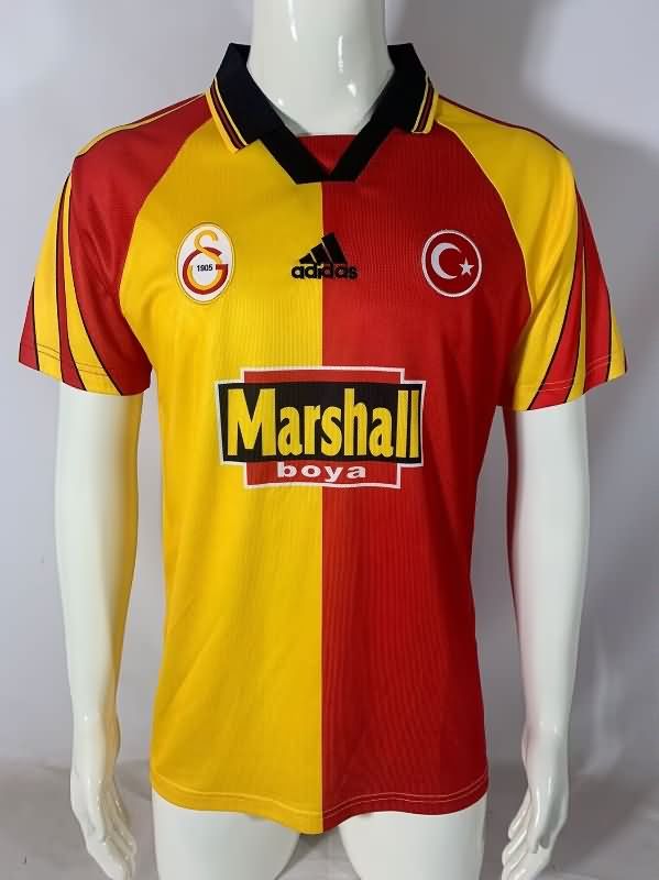 AAA(Thailand) Galatasaray 1998/99 Home Retro Soccer Jersey