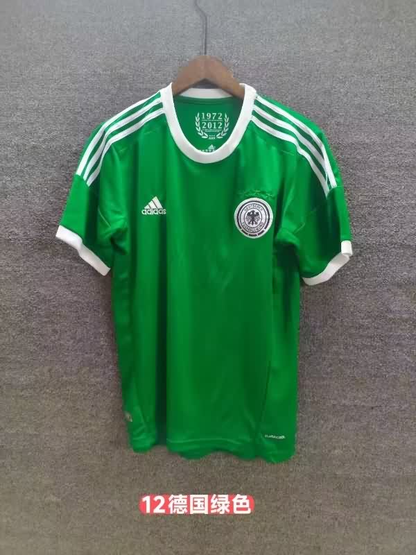 AAA(Thailand) Germany 2012 Away Retro Soccer Jersey