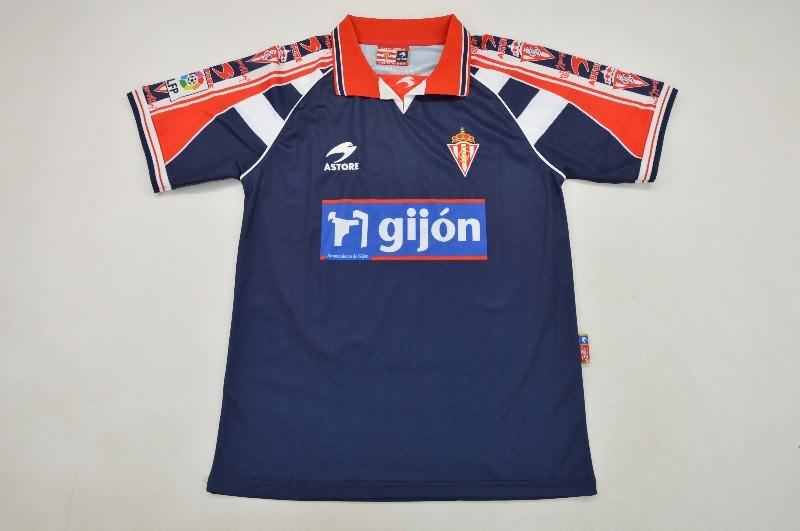 AAA(Thailand) Gijon 1999/00 Away Retro Soccer Jersey