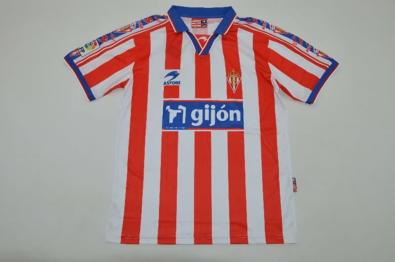 AAA(Thailand) Gijon 1999/00 Home Retro Soccer Jersey