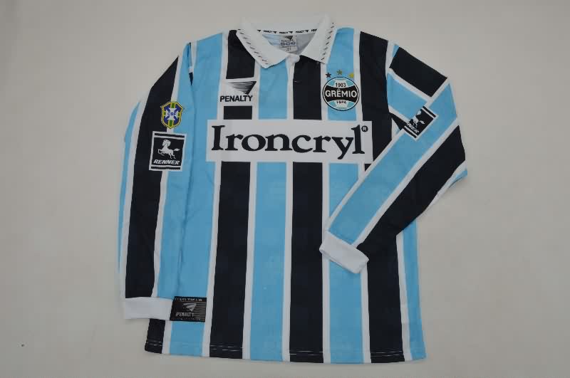 AAA(Thailand) Gremio 1997 Home Retro Long Sleeve Soccer Jersey
