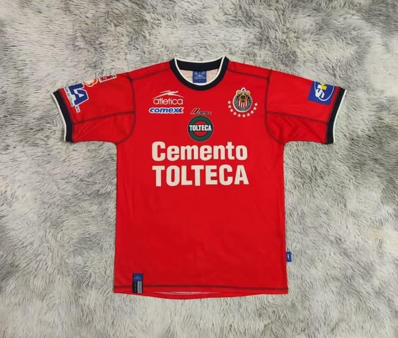 AAA(Thailand) Guadalajara 2002/03 Away Retro Soccer Jersey