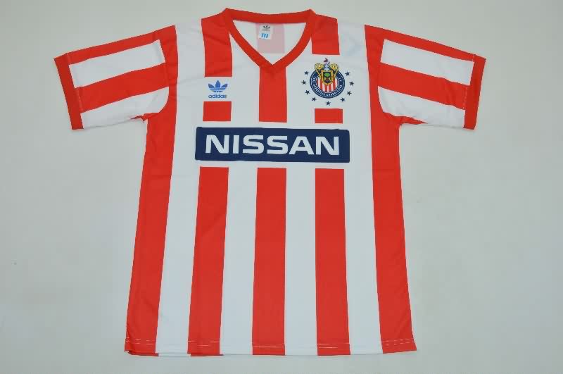 AAA(Thailand) Guadalajara 1990/91 Home Retro Soccer Jersey