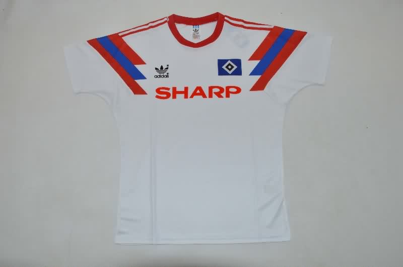 AAA(Thailand) Hamburger SV 1990/91 Home Retro Soccer Jersey