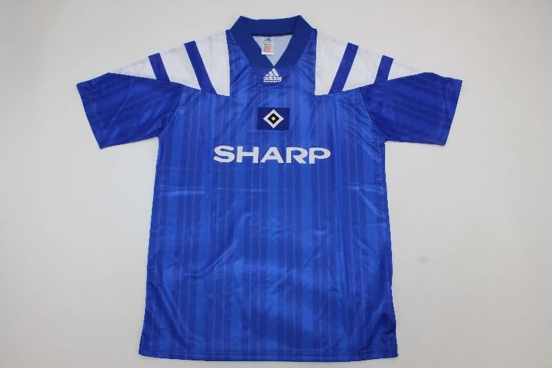 AAA(Thailand) Hamburger SV 1992/93 Away Retro Soccer Jersey